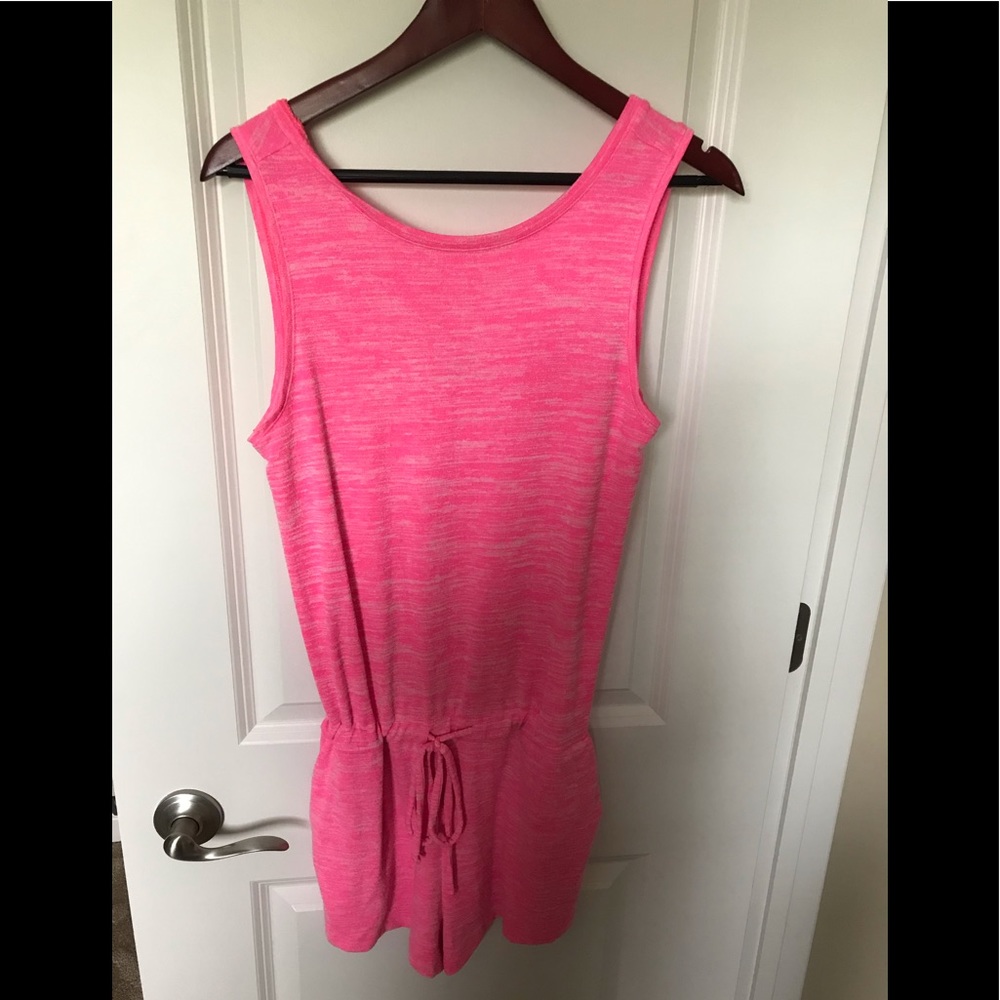 Gap hot pink romper